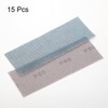 sourcing map 15pcs Mesh Sanding Sheets 80 Grits 2.8" x