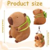 CYGMRFH Capybara Plüschtier, 2PCS Capybara Plüschtier Puppe, Niedliche Capybara Puppe