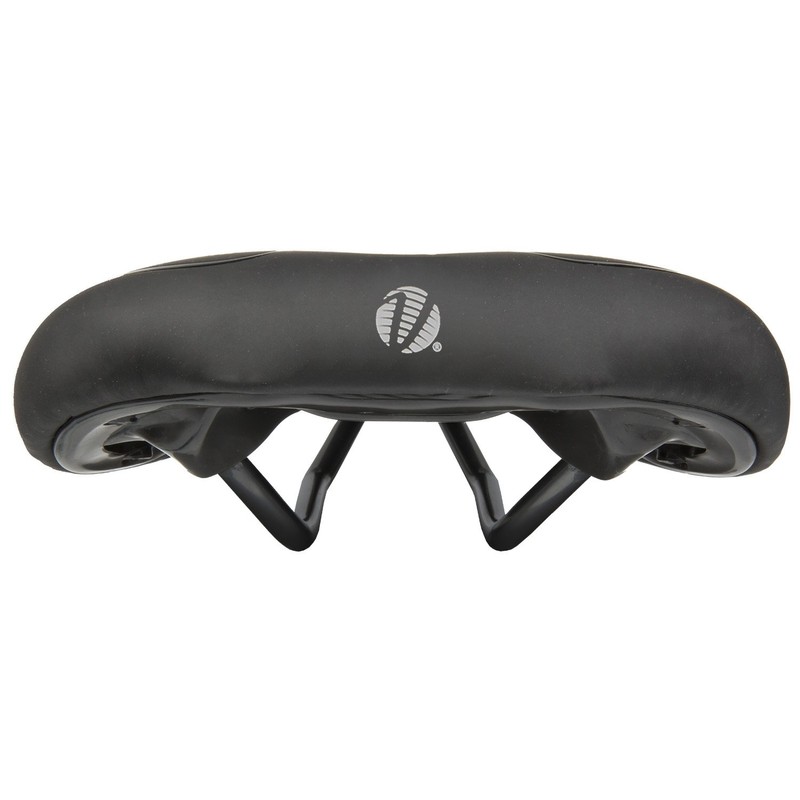 Velo Fahrradsattel FIT ATHLETE BC, schwarz, XL, 12505231