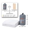 BROWINT Silk Sleeping Bag Liner, Silk Sleep Sack, Extra Wide