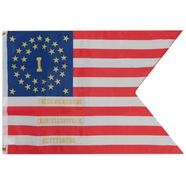 Union 6th Pennsylvania Cavalry 100D Premium Quality Heavy Duty Fade Resistant Woven Poly Nylon 2x3 2'x3' Flag Banner Grommets
