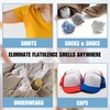 SMELLRID Activated Charcoal Odor Absorbent Pads – 12 Unscented Adhesive
