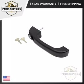 Genie 641025GT 641025 OEM Cab Door Handle with Keys fits Genie Lift GTH-1056 GTH-1048