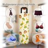 Voxugoniy Plastic Bag Holder, Monkeys 2Pcs Plastic Bag Organizer, Storage