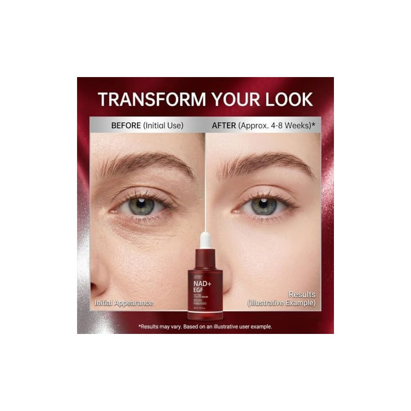 NAD+ EGF Firming Serum, Anti-aging Radiance Boosting Serum for Face