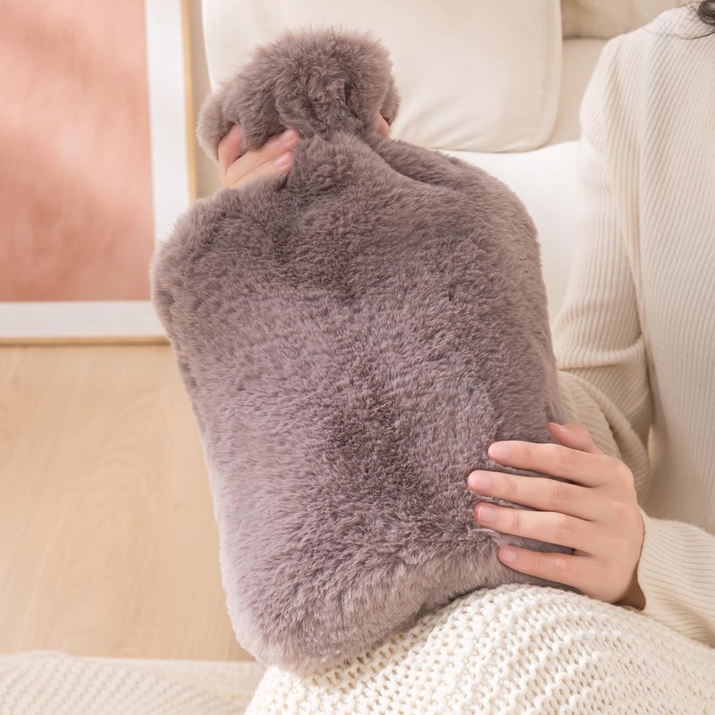 Hot Water Bottle with Cover Hot Water Bag Multi-Use Hot