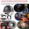 HEARMOR LED Protective Helmet ABS Construction Helmet Construction Worker Helmet
