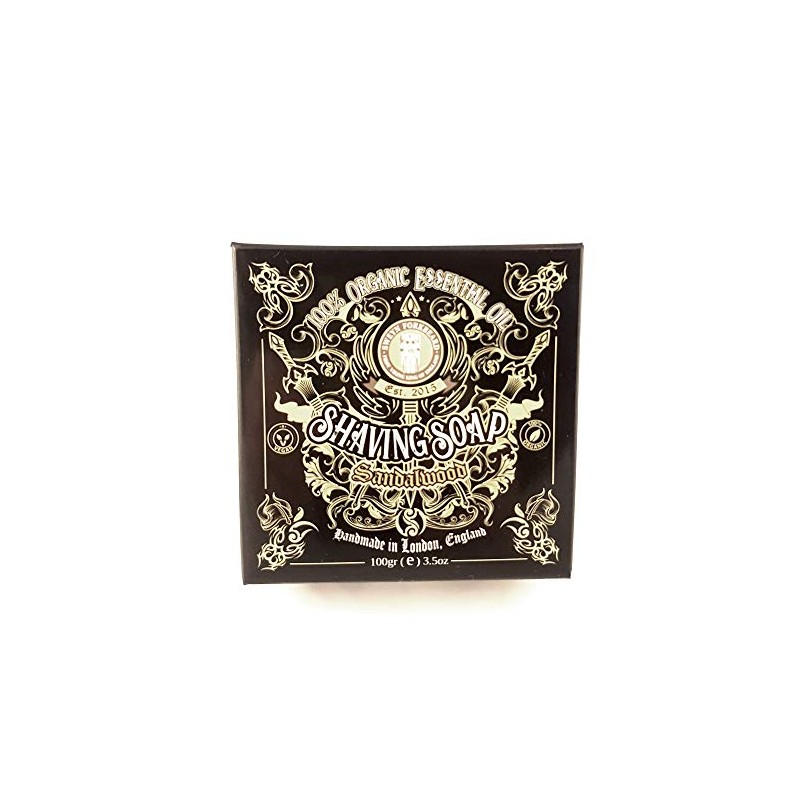 Shaving Soap Sandalwood Sweyn Forkbeard 100g - 100% Organic Premium