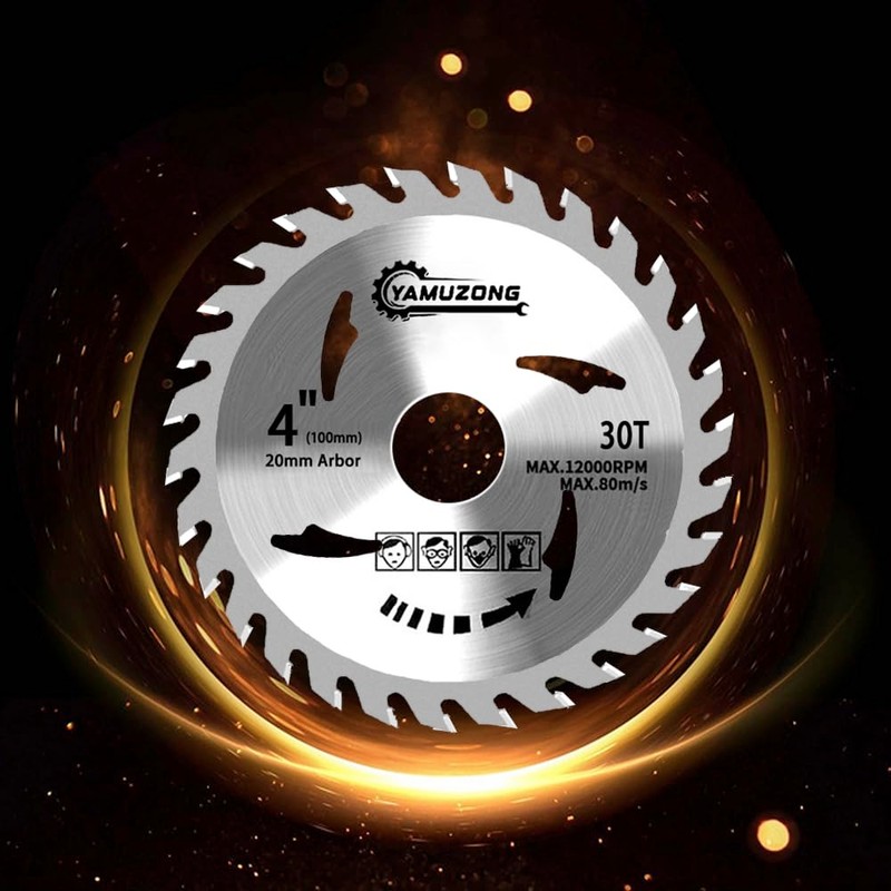 4" Angle Grinder Circular Saw Blade 30 Teeth Woodworking Saws