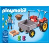 Playmobil 70495 Vegetable Grower with Harvesting Tractor