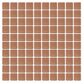 100pcs Heatsink 401w/mk Thermal Conductivity Burr Free Glossy Copper Material Small Heatsink for Laptop GPU CPU 15x15x0.5mm