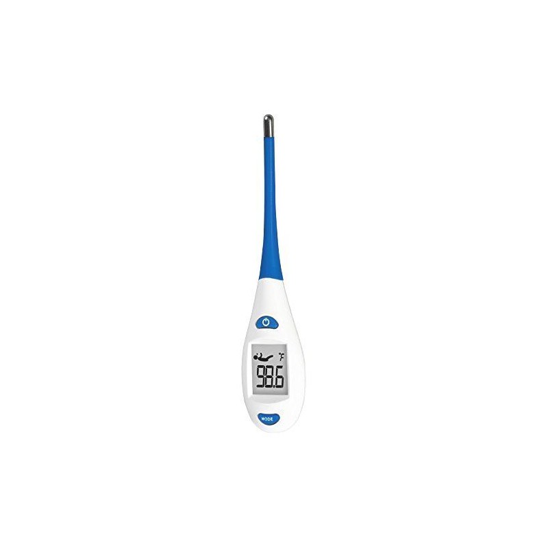 Veridian 08-363 2-Second Digital Thermometer, 0.63" x 0.73" LCD Display