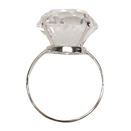 CHILDWEET Super Ring Proposal Ring Women's Wedding Ring Jewelry Large Diamond Ring for Anniversary Birthday