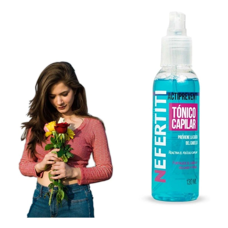 Tratamiento Cabello Anti Caida Tonico Capilar Nefertiti 130