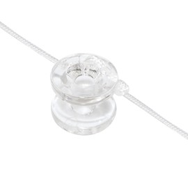 NOVINO RV Pleated Shade Repair Kit, RV Window Shade Restringing Kit for Day Night Pleated Shade-White