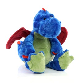 Minifeet Dragon Magnus Including Free Sticker Set - Dragon Strong Cuddly Buddy and Adventurer - Plush Toy - Gift for Baby Children Friends Partner Mother's Day