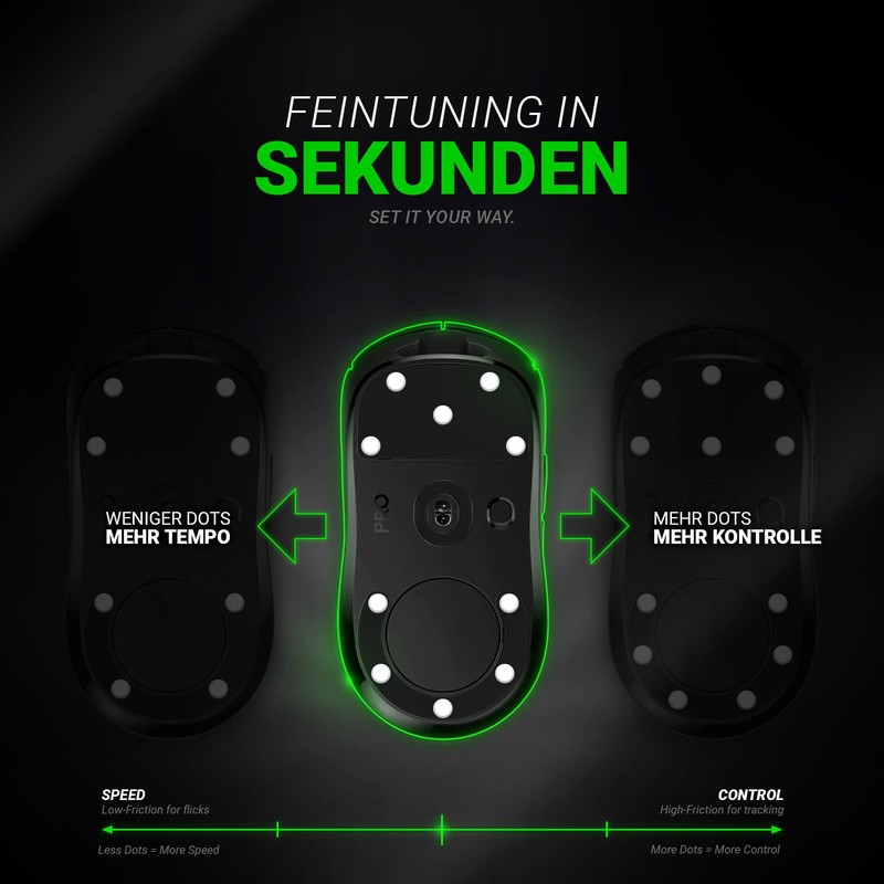 SensoryBoost ADS (d) Dot Skates (x40) Pattini UPE universali, Ø