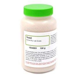 Lab-Grade Active Dry Yeast, 100g - The Curated Chemical Collection