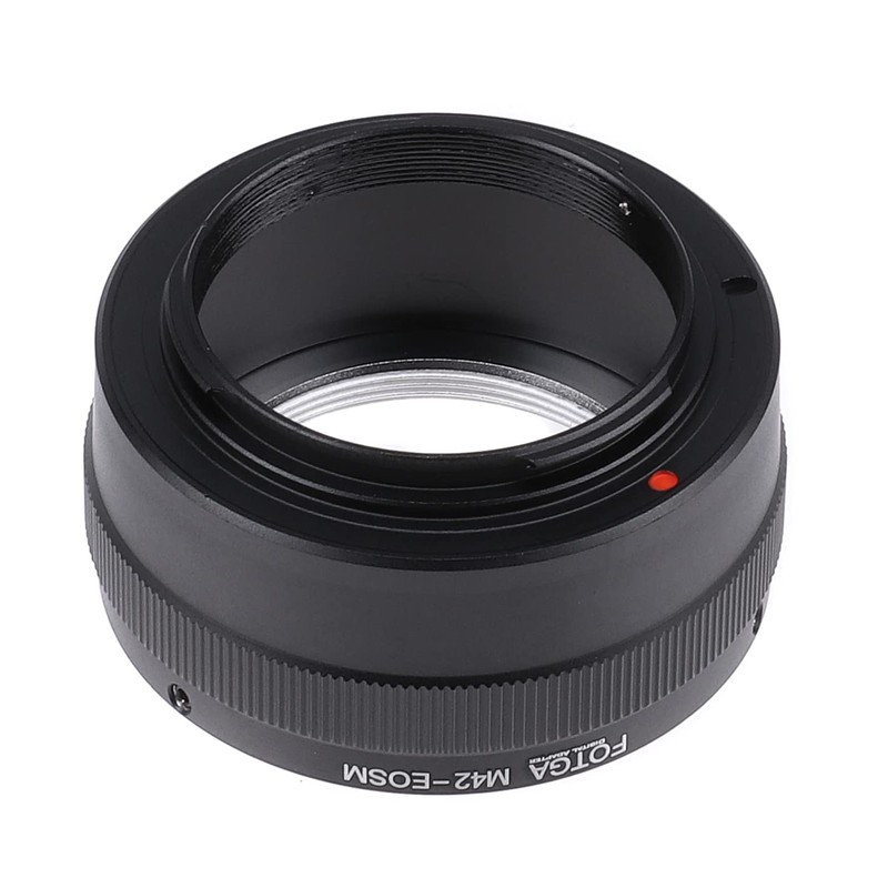 Hersmay M42-EOSM Lens Adapter Ring for M42 42mm Lens Fits