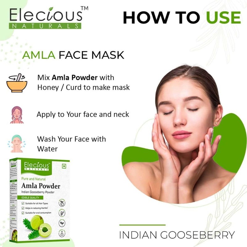 Nutranix Nutranix Hrz Amla Indian Gooseberry Powder for Hair Growth