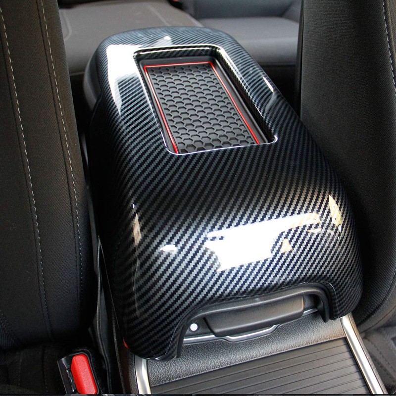 crosselec Center Console Organizer Armrest Box Cover trim with Storage