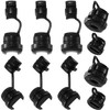 CustomyLife 6N-4 & 4N-4 Round Strain Relief Cord Connector, 10PCS