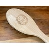 Boar Bristle Oval Hair Brush by RustiK, Eco Friendly, Detangling,