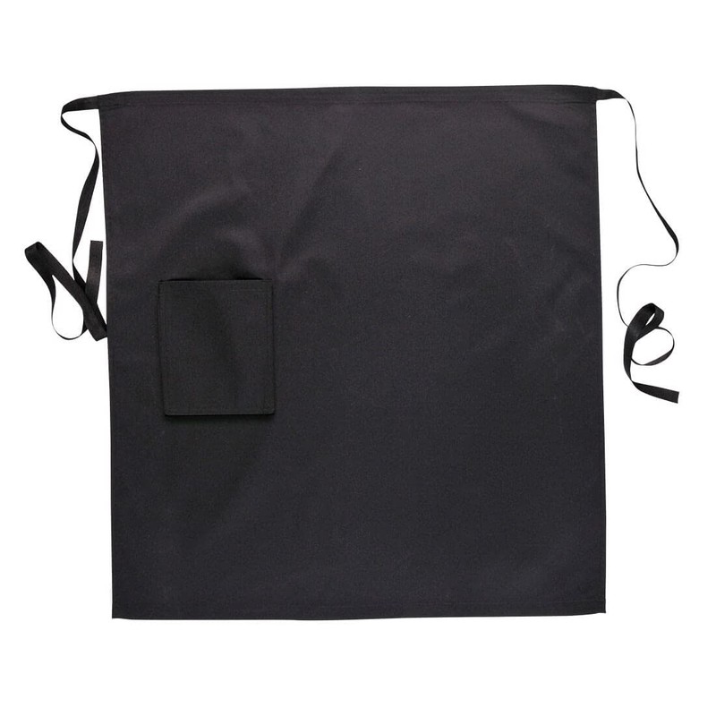 Portwest Unisex Waist Apron, Black, One Size