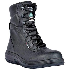 COFRA Mens Safety Boots "US Road" EH PR Size 12 In Black, Black, 12 Wide US