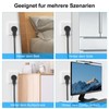 Schuko Plug Flat Extra Flat Earthing Contact Angle Plug with