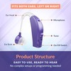Digital Hearing Aid Amplifier Set - Rechargeable Behind the Ear