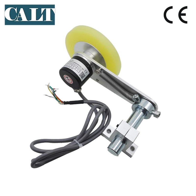 CALT GHW38 300mm Roller Rubber Wheel Length Position Meter Measuring