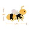 Apricot Lamb Happy Bee Plushies Stuffed Animals for Kids, Soft