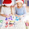 DPKOW Christmas Elf Stencils for Painting Crafts Reusable, Shoes Elf