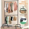 SLEEPING LAMB Heavy Duty Clothing Racks for Hanging Clothes Rack,