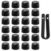 AUTOUTLET 24pcs Wheel Nut Caps 17 mm, Wheel Bolts Wheel