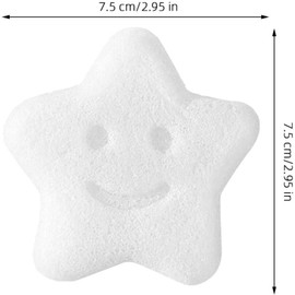Esponja de Baño Portátil Color 3 Piezas de Esponja Limpieza Profunda, Formato de Viaje, Uso Facial y Corporal, Paquete 3 Unidades