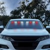 ASPL 32LED Visor Lights 26 Flash Patterns Windshield Emergency Hazard