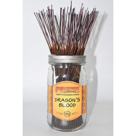 Nature's Enlightenment Dragons Blood Wildberry Incense Sticks- 10 Sticks- Incense Sticks, Blessings, Clear Negative Energies, Smudge, Energy Healing