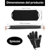 Piezas Cepillo Espalda Baño Guante Exfoliante Corporal Ducha Guantes Exfoliantes