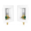 1-PACK GUOFIS Icemaker Outlet Box with 1/2" PEX Crimp Inlet