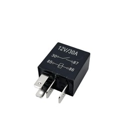 4 PCS 4 Pin 12V 30A Automotive Relay - Multi-Purpose Heavy Duty Standard Relay for Car and Motor - Universal Replacement Accessories