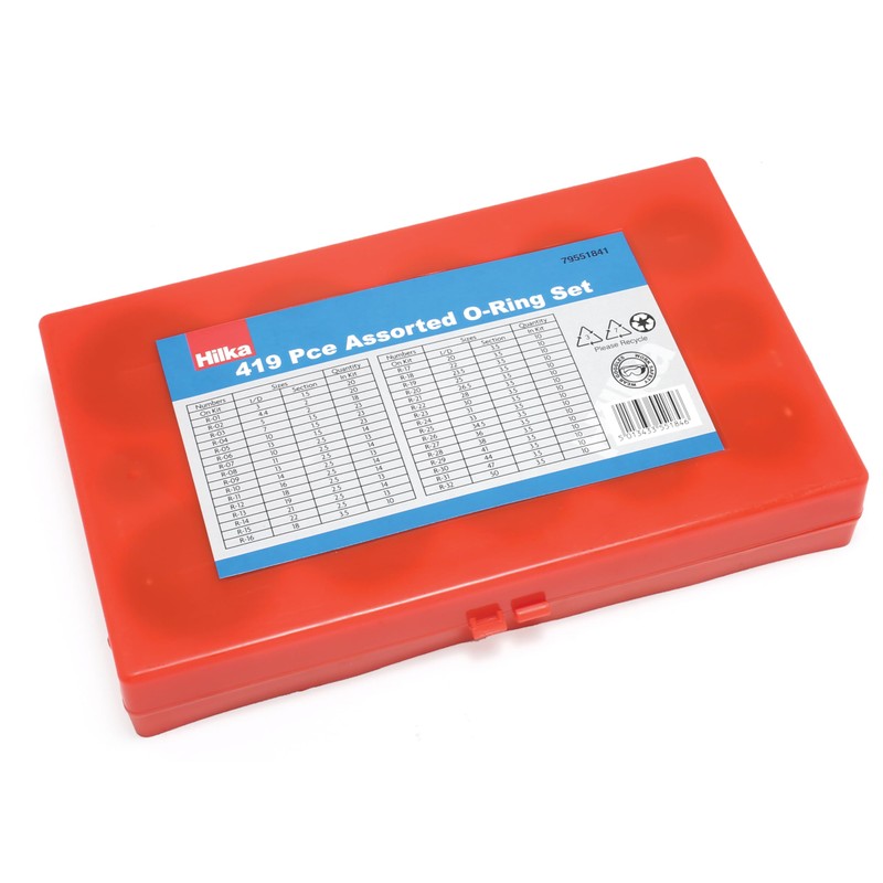 Hilka 79551841 O Ring Set (419-Piece)