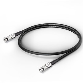 Superbat Mini BNC to BNC Cable 60cm HD/3G/6G Micro SDI to SDI 75ohm Belden 1855A Video Cable for Video Assist Micro Studio Camera DeckLink Quad Capture Card HD Security Camera etc