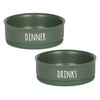 Bone Dry Ceramic Pet Bowls for Dogs & Cats Dishwasher