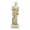 Aristotle Sculpture Cast Marble Greek Philosopher Scientist Patina