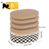 Conlun Cat Scratcher Box with 4 Cat Scratching Board Reversible