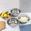 Fabnati 4 Pack Stainless Steel Mixing Bowls, 8.6 Inches Kitchen