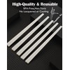 Ceramic Chopsticks Set of 5,Reusable Dishwasher Safe,High-grade Bone Porcelain Chopsticks