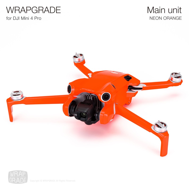 WRAPGRADE Skin Stickers Compatible with DJI Mini 4 Pro |